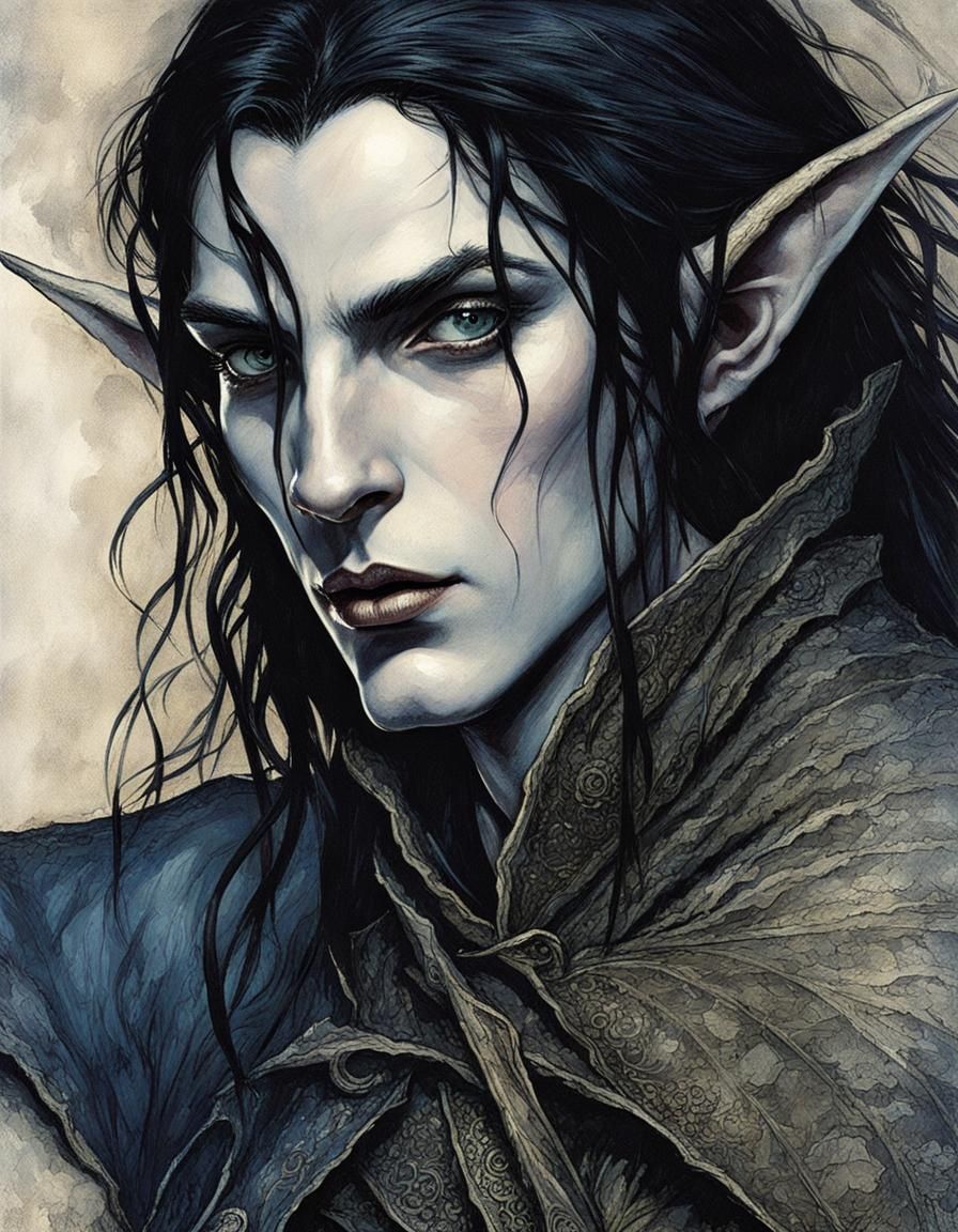 Terreon, wood elf rogue - AI Generated Artwork - NightCafe Creator