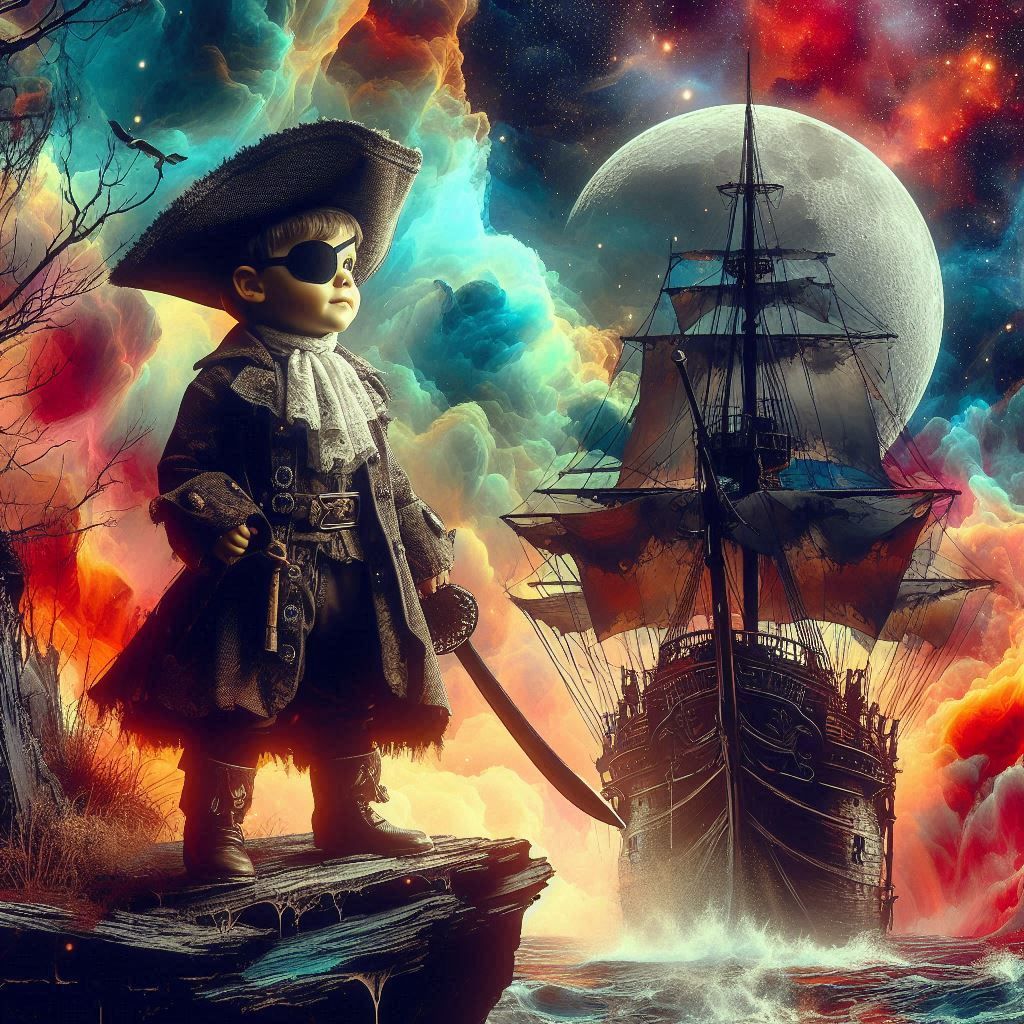 "Aye, we be takin’ on the Seven High Seas, lads! Hoist the c...