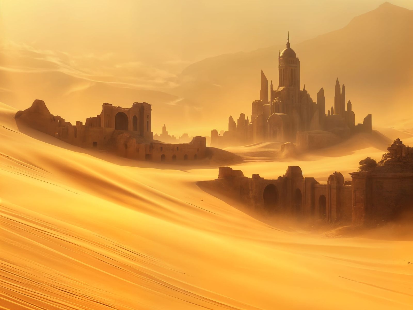 Buried City  by @Lady Anne