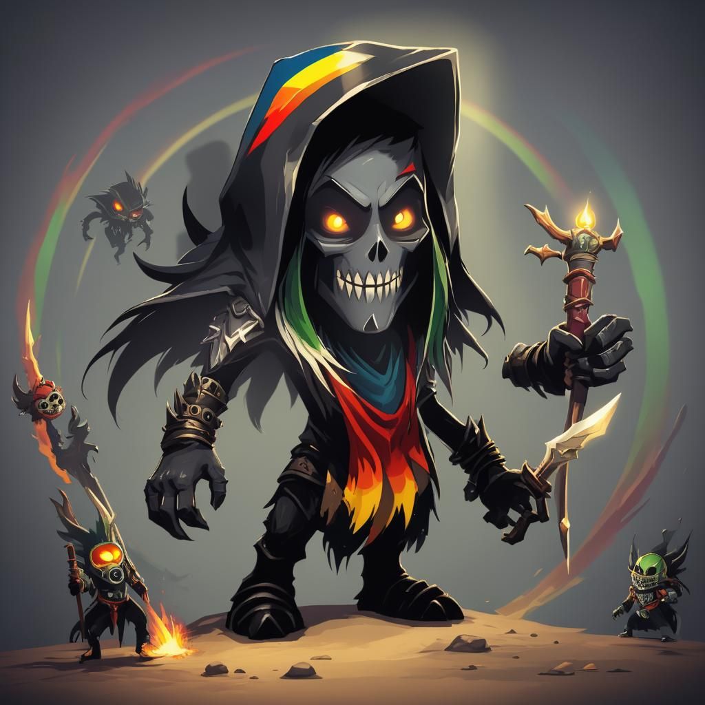Grimdark in Sunbow Entertainment style