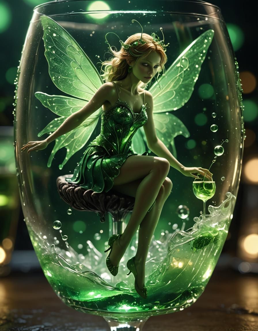 the green fairy  by @Dr T