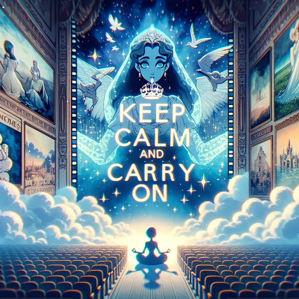 " Keep calm and carry on " IIII