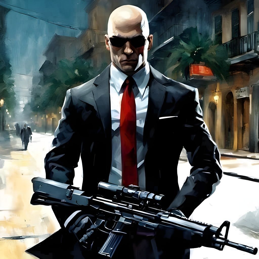 Hitman - AI Generated Artwork - NightCafe Creator