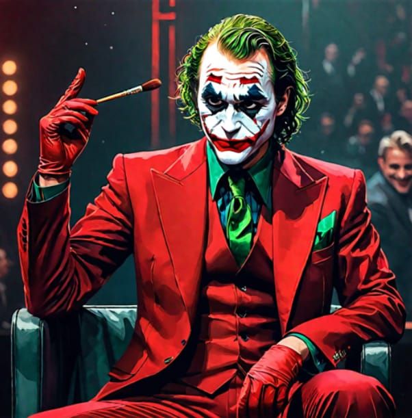 Joker on Murray's talk show