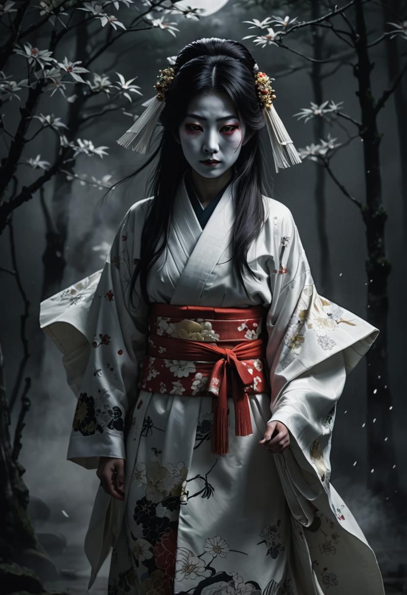 歌舞伎幽霊コスプレ