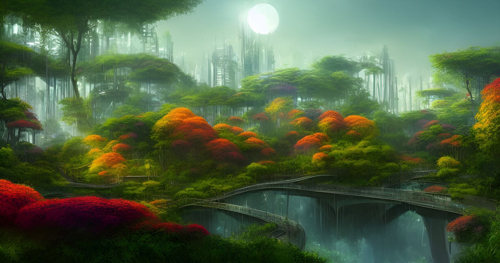 Environmentally sustainable city