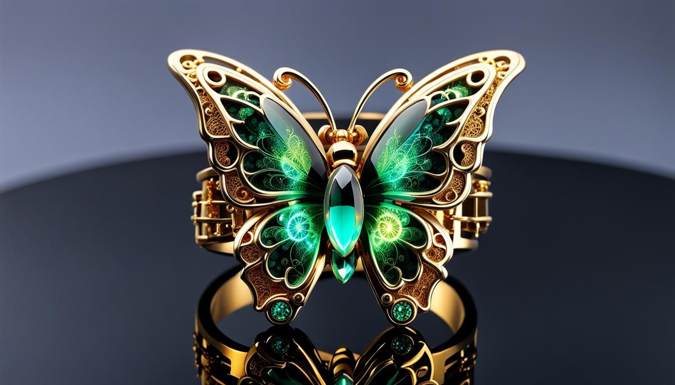 A Butterfly ring