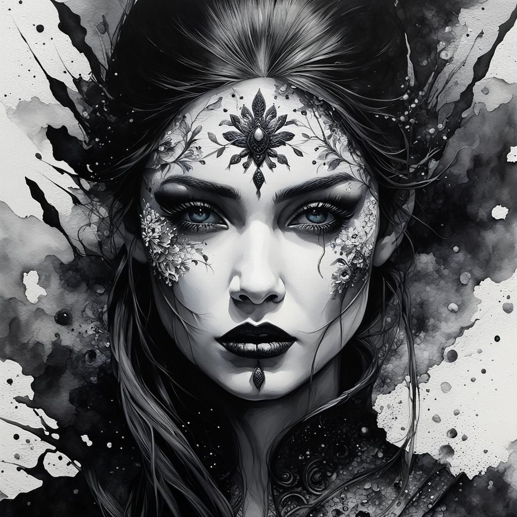 Black and White Portrait