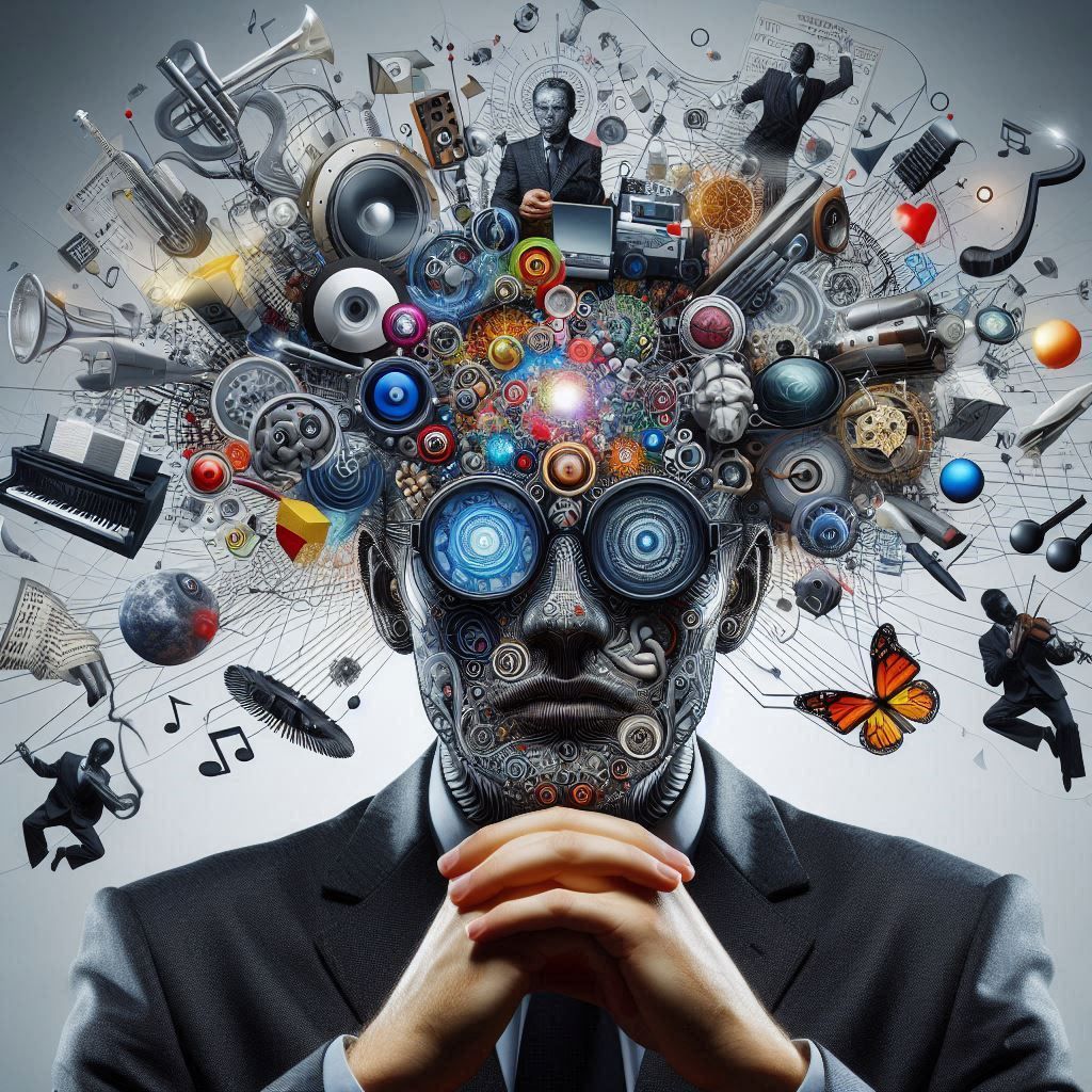 Sensorial-conceptual-visual-multimillionairemedia artist. Art director. Musician. Psychologist. ·