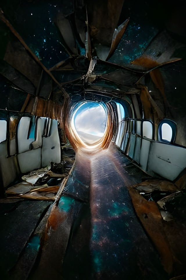 Portal in a plane