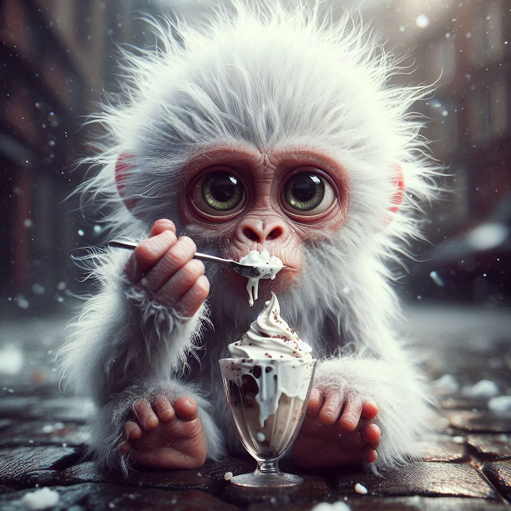 Sundae is Rodney's favorite day...