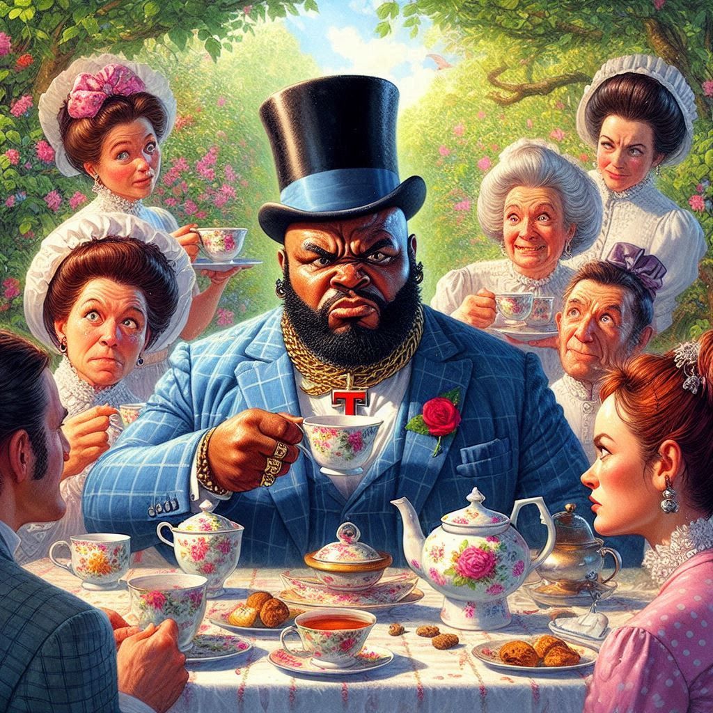 It's Mr. Tea's Party, Fool!