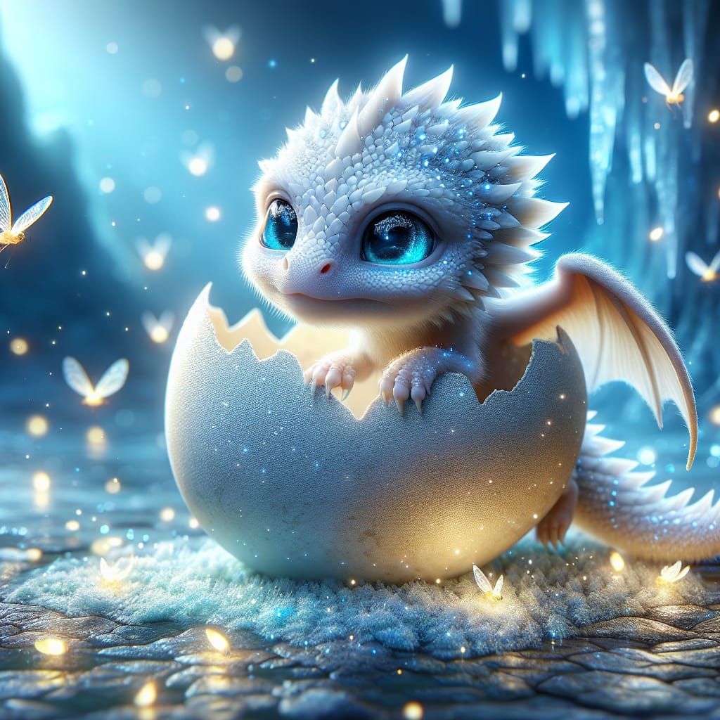 Dragon's First Light  by @NaturePaletteCreations