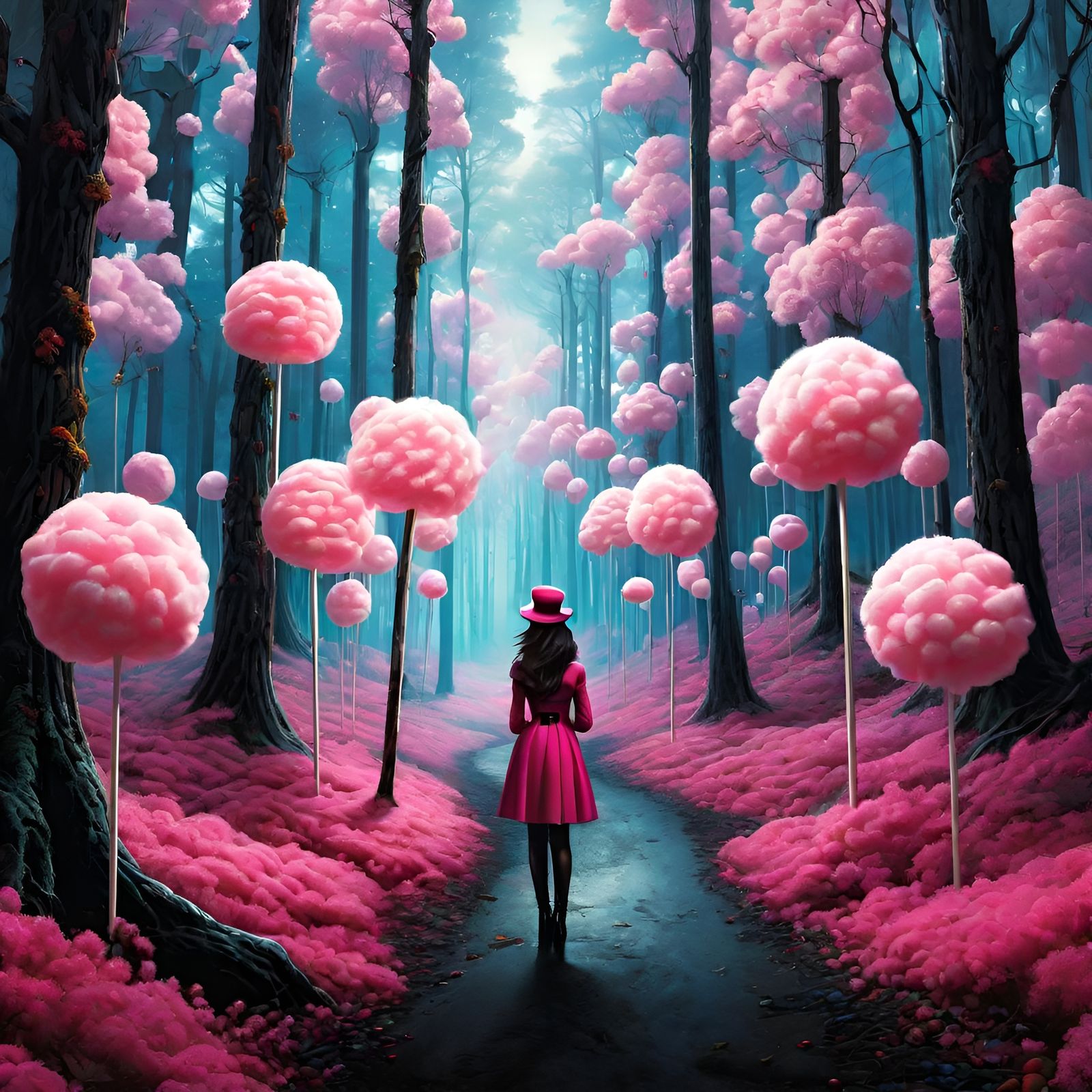 Alice in Wonka-land  by @Roxanne Rolls