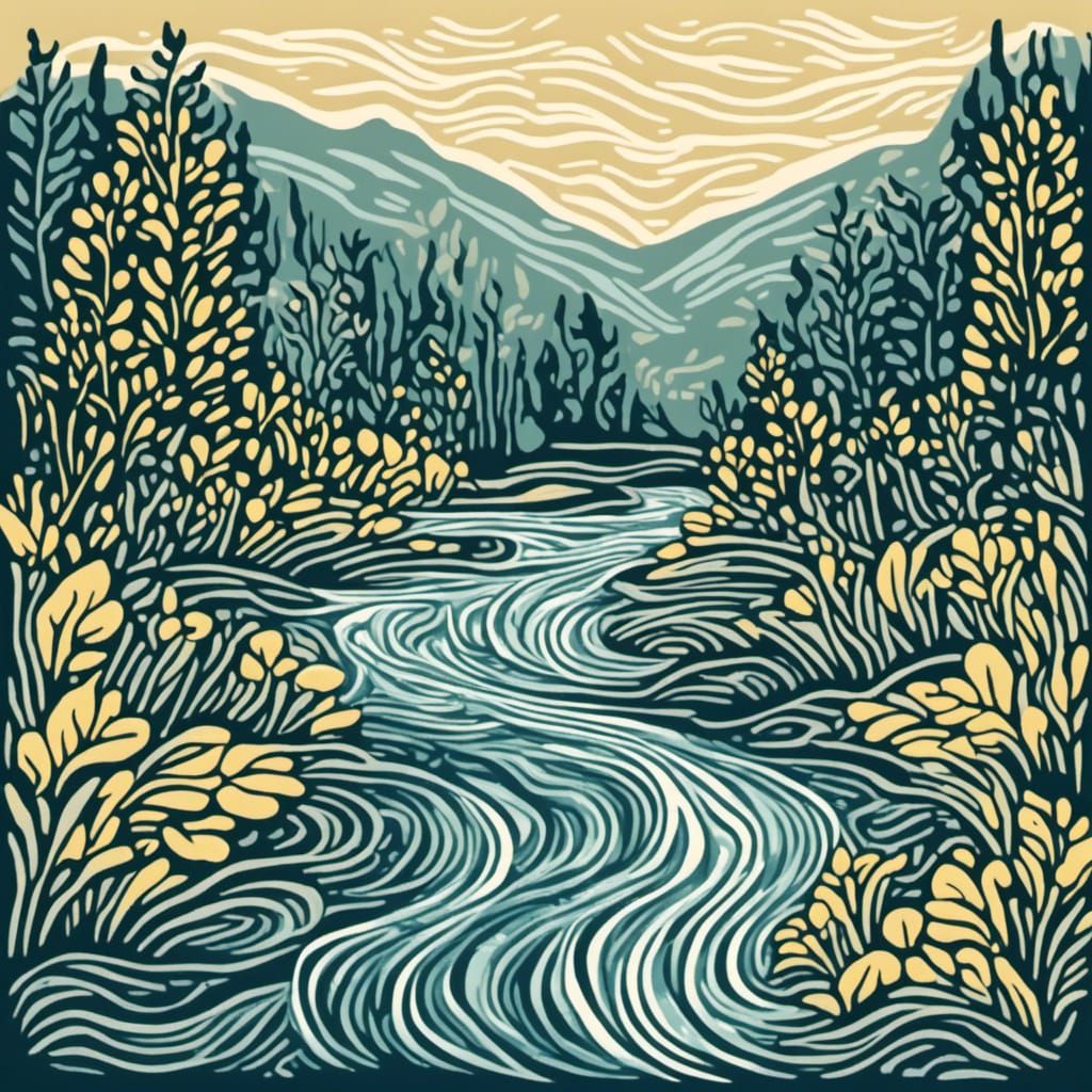 Textured scenery