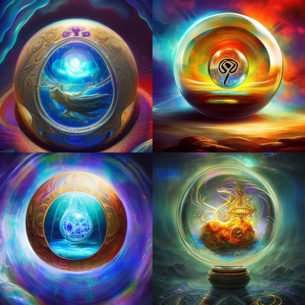 Orbs Ai Generated Artwork Nightcafe Creator 9133