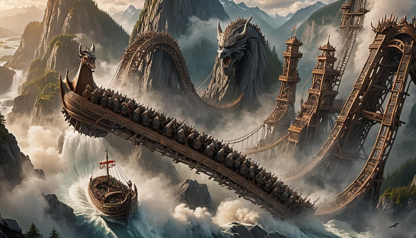 Valhalla's Wild Ride  by @Wolfspirit