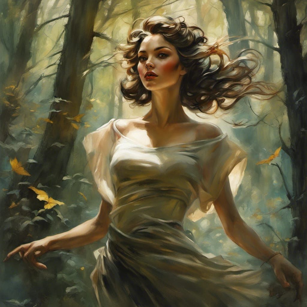 Detailed matte portrait, Stunning, beautiful, innocent, wild...
