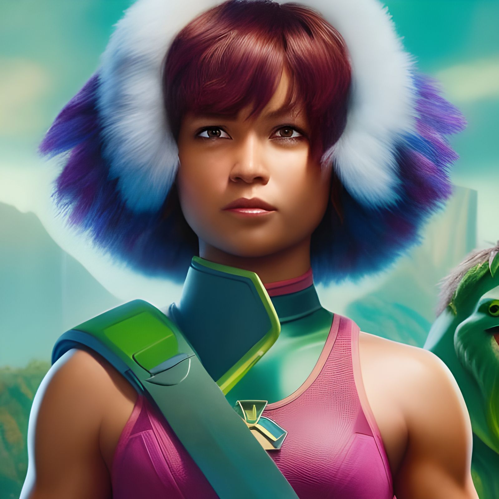Explore The World Of Ai Generated Brooke Monk Art - mxkslub