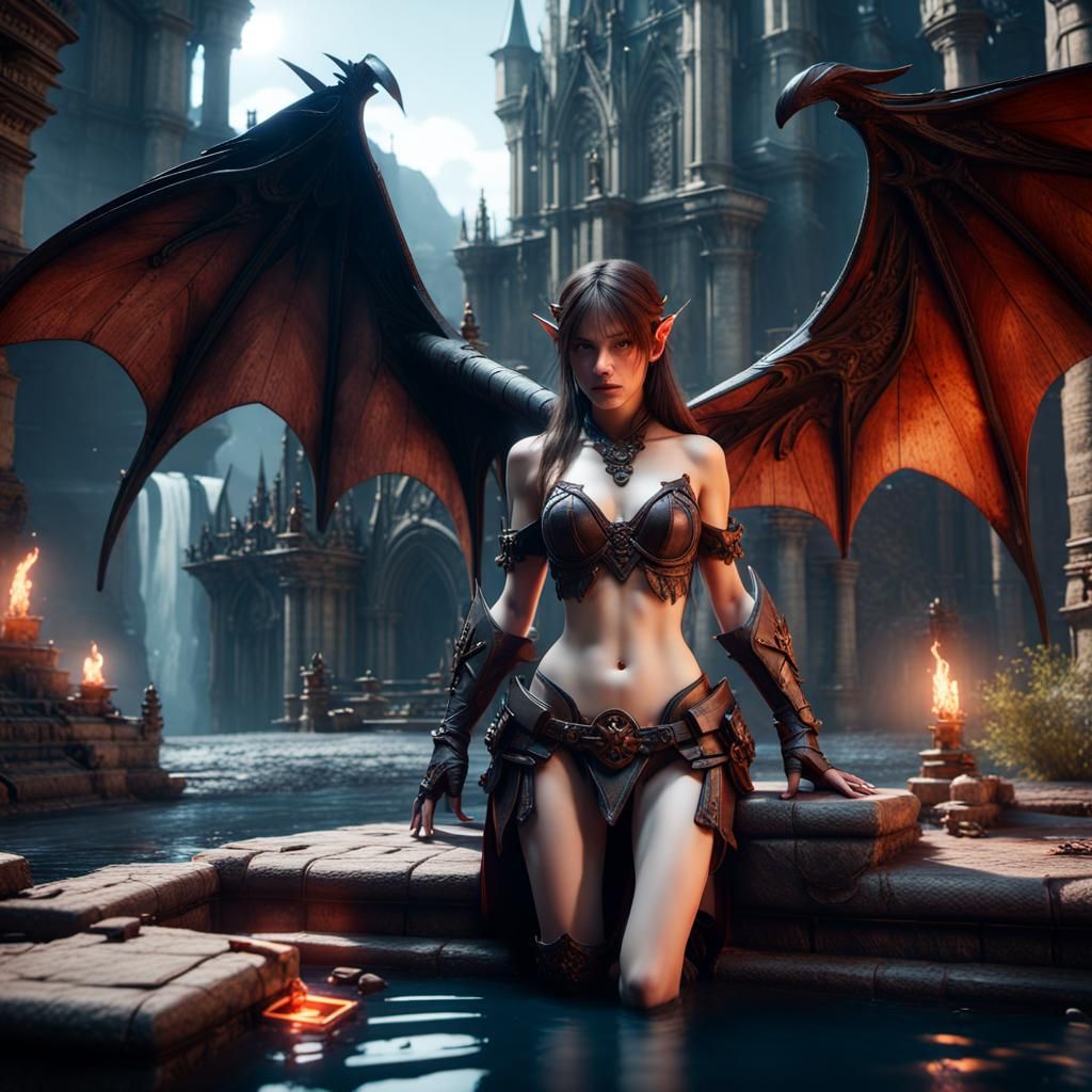 Epic 3D Videogame Graphics in 8K Resolution