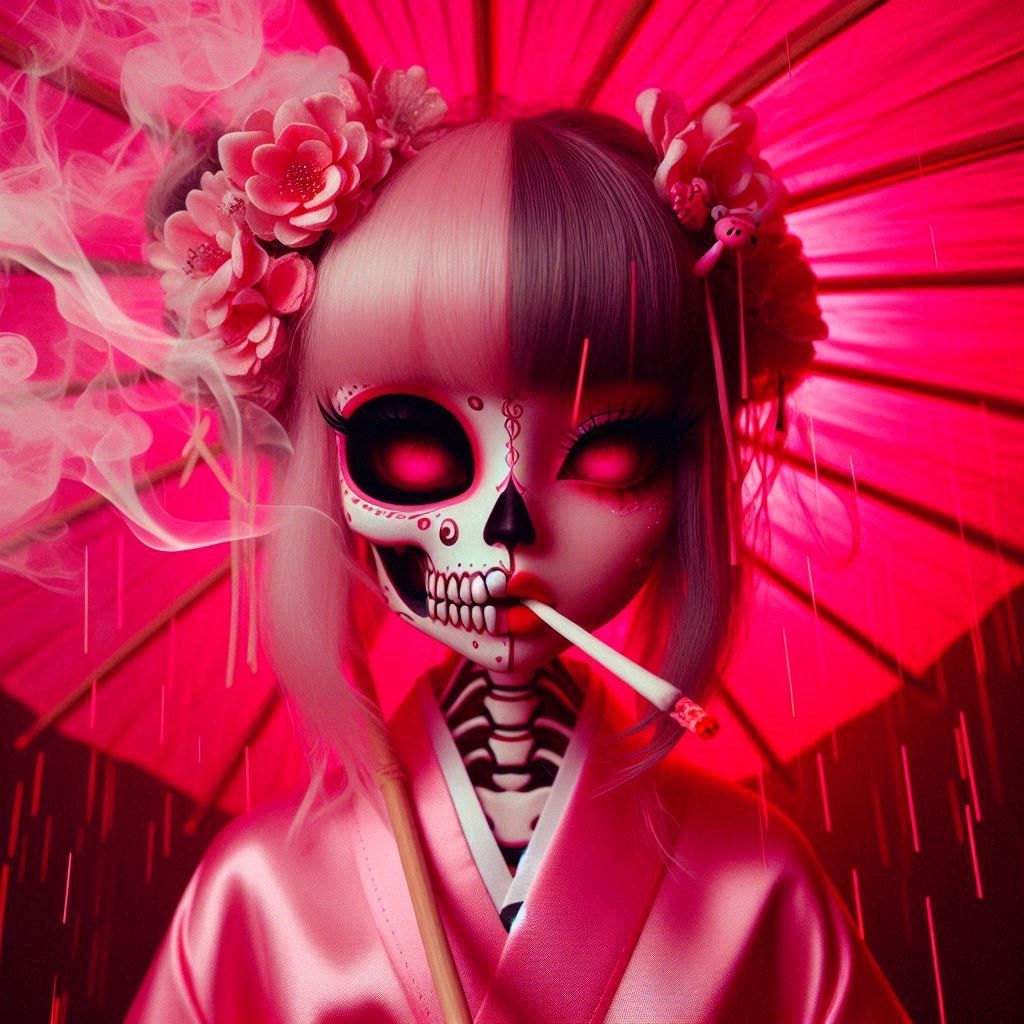 Porcelain Geisha Aesthetic