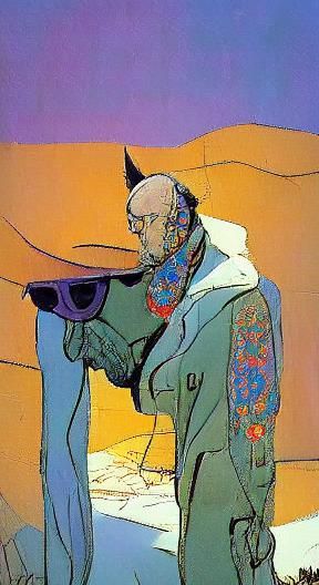 Artwork by Jean Giraud