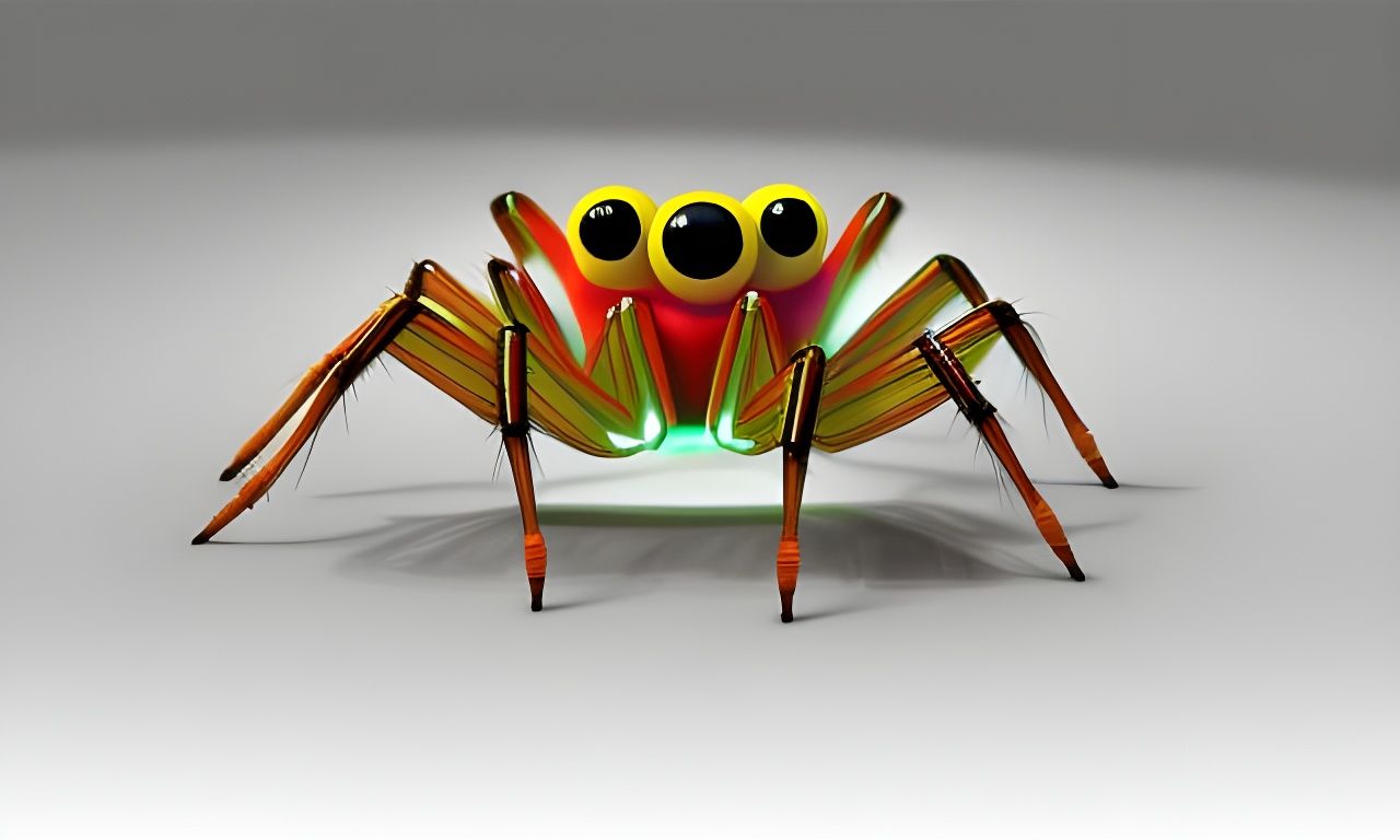 Dave the three eyed spider