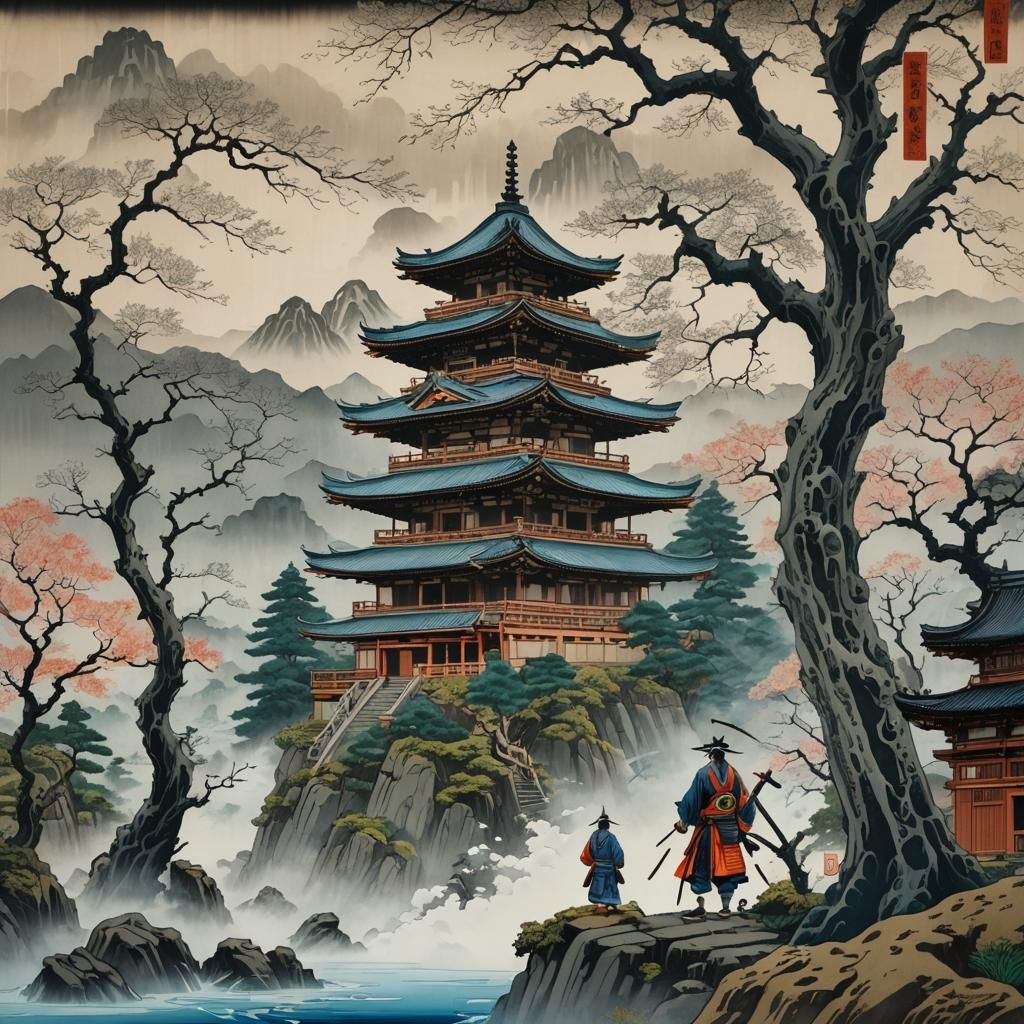 orogumo (絡新婦) is a demonic creature belonging to Japanese folklore