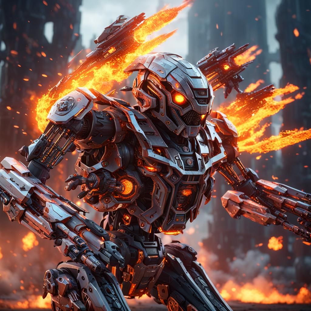 fiery death