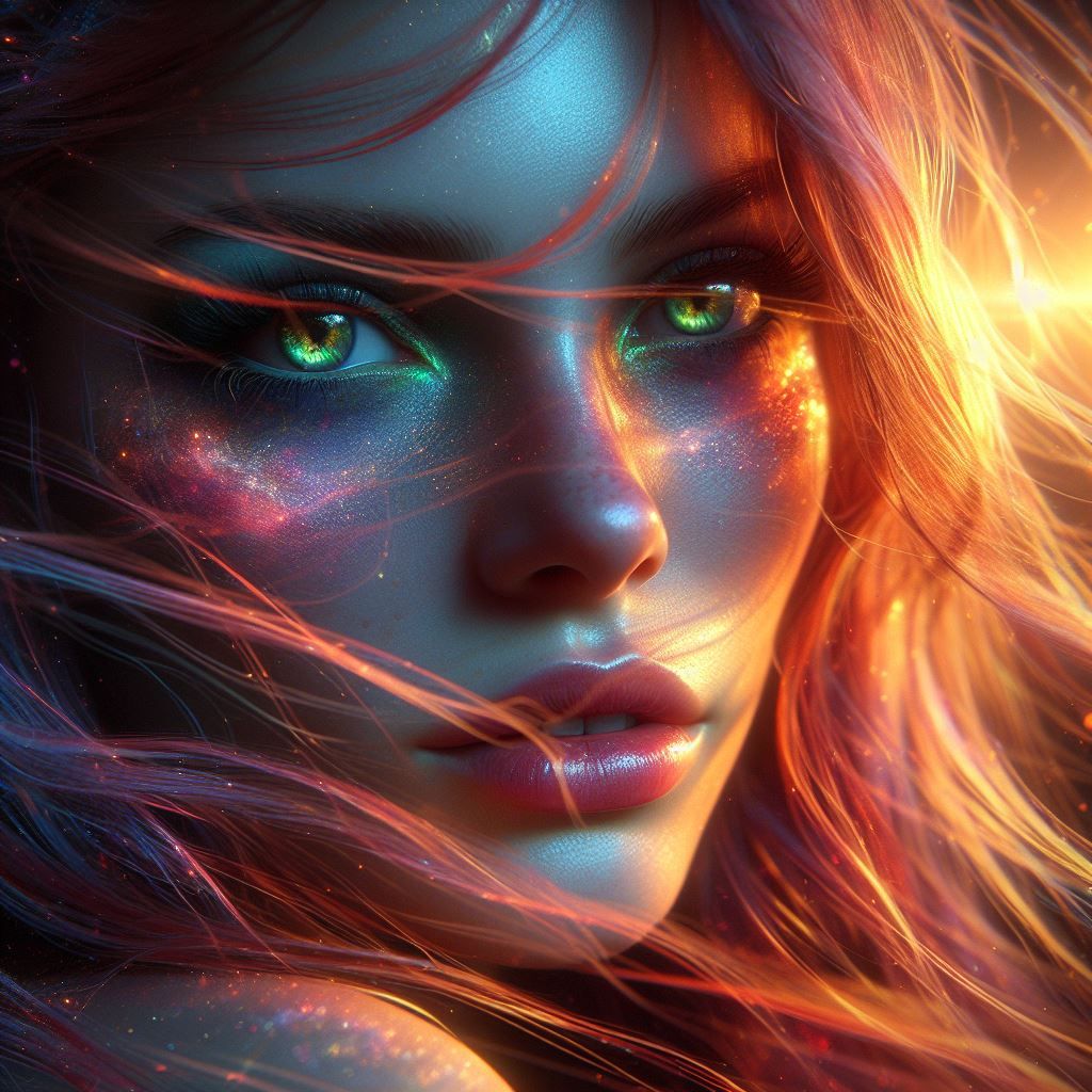 Emerald Gaze  by @CrazyWhiteBoy