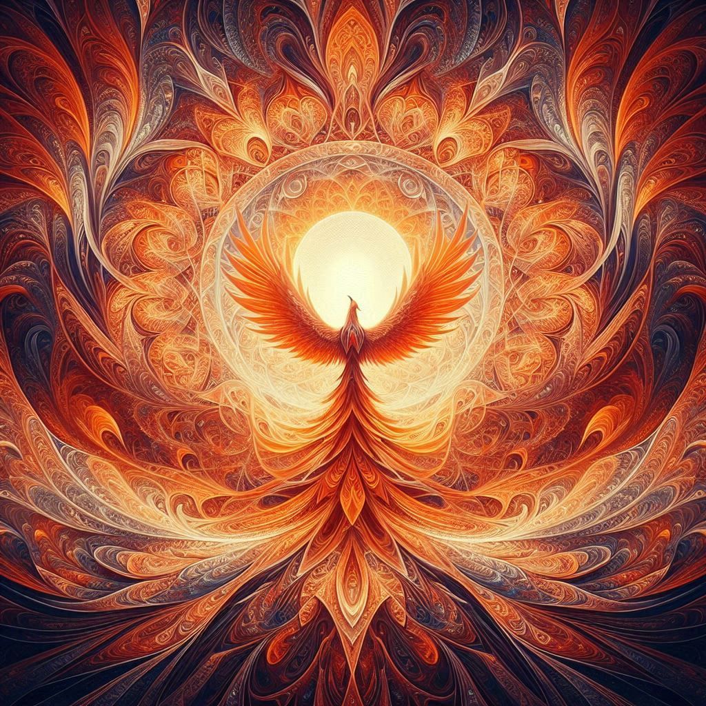 Fractal Phoenix Rising