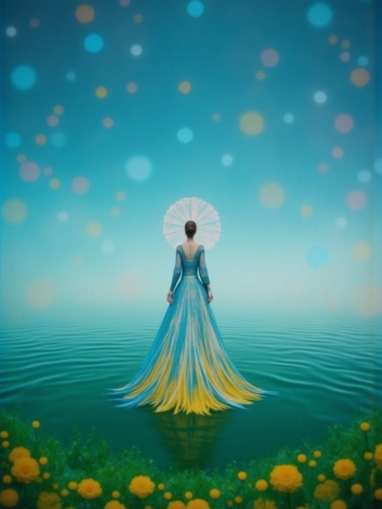 Lady of the lake 🩵