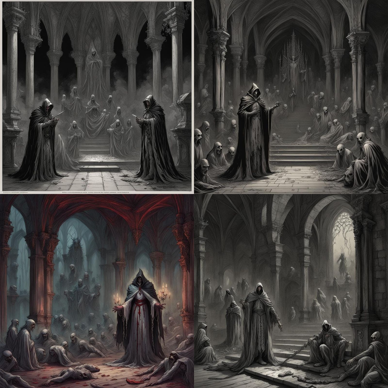 Bloodstained ritual era of the undead imortals - AI Generated Artwork ...