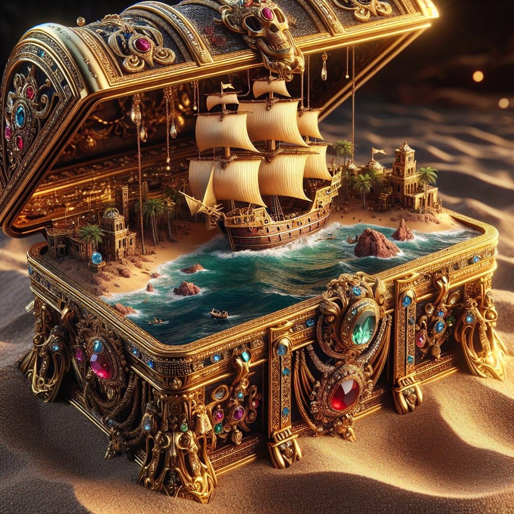 treasure chest  by @Dahut