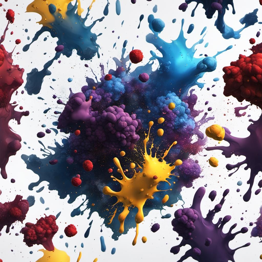 splatter pattern