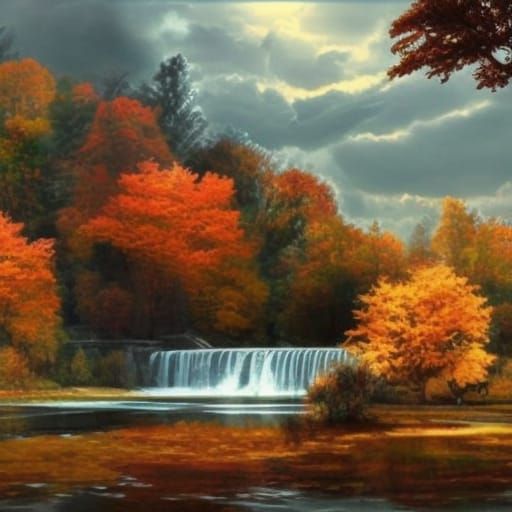 what fall looks like in the south, highly detailed