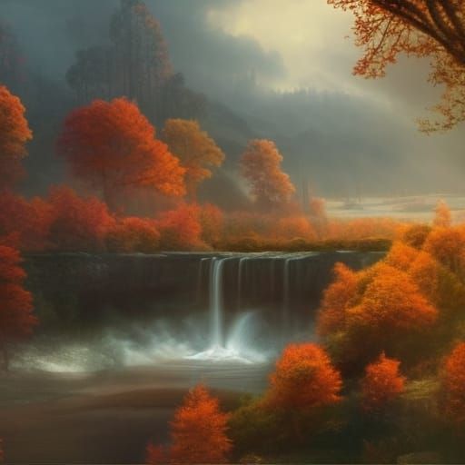 what fall looks like in the south, highly detailed