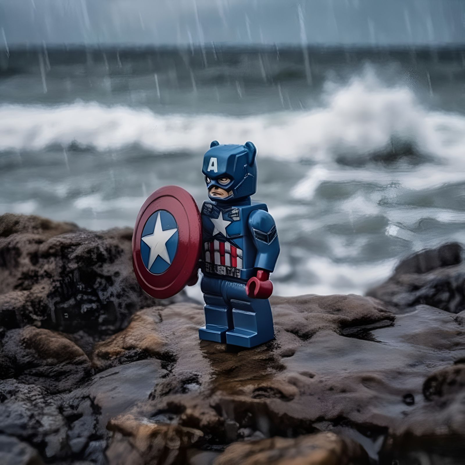 Midjourney v5: “I could Duplo this all day.”