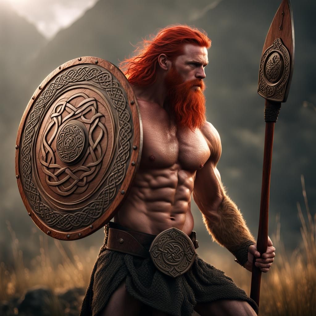 Celtic warrior - AI Generated Artwork - NightCafe Creator