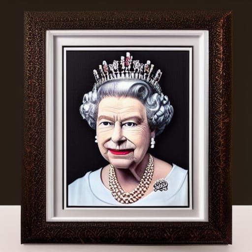 Queen elizabeth - AI Generated Artwork - NightCafe Creator