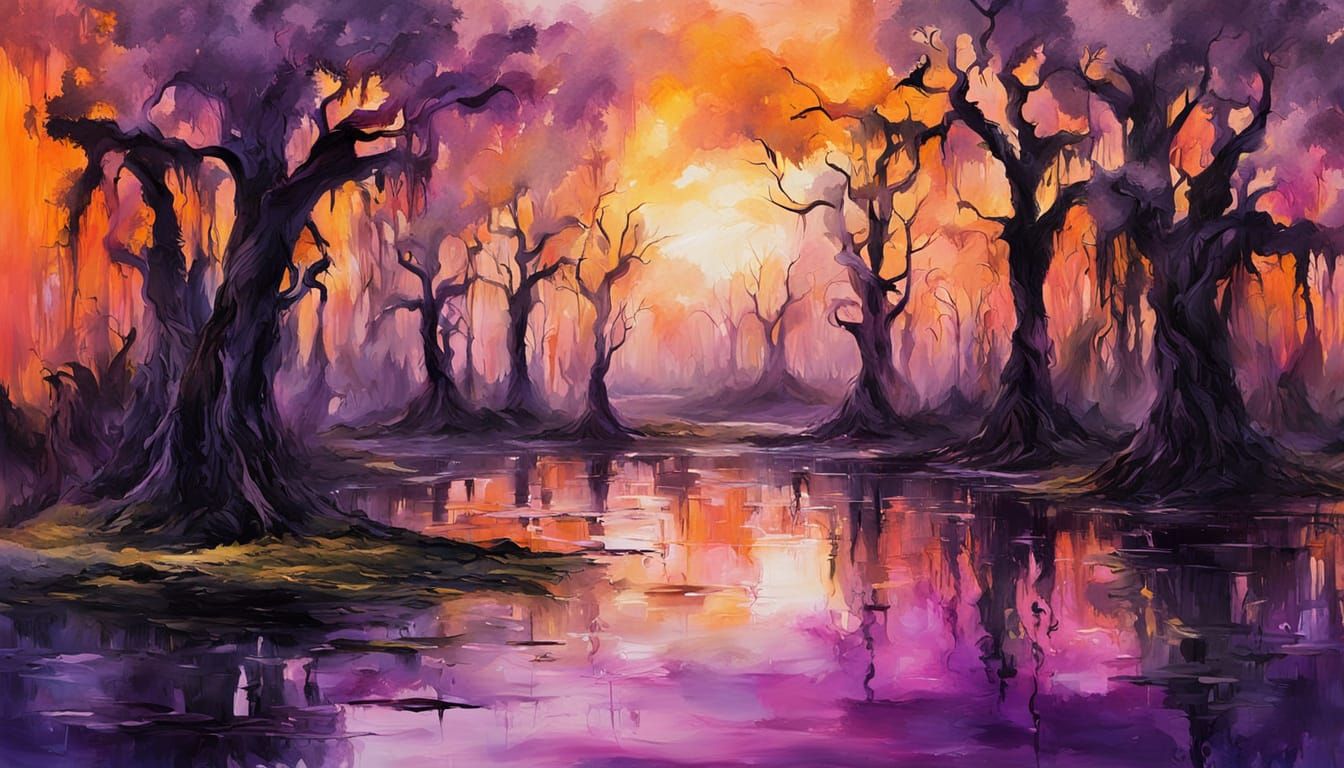 Purple Bayou   by @JimmytheRogue