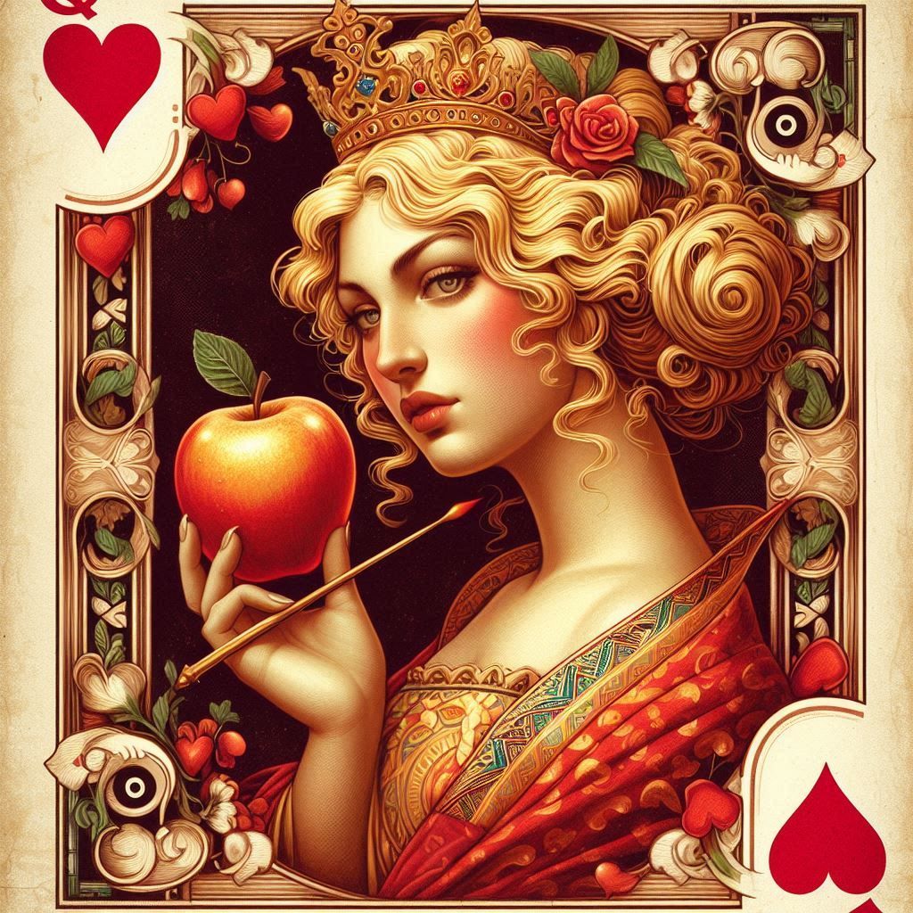 Helen of Troy - Queen of Hearts v.2