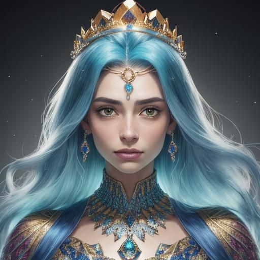 Transforming Crown Concept Art in Hyper-Realistic Style