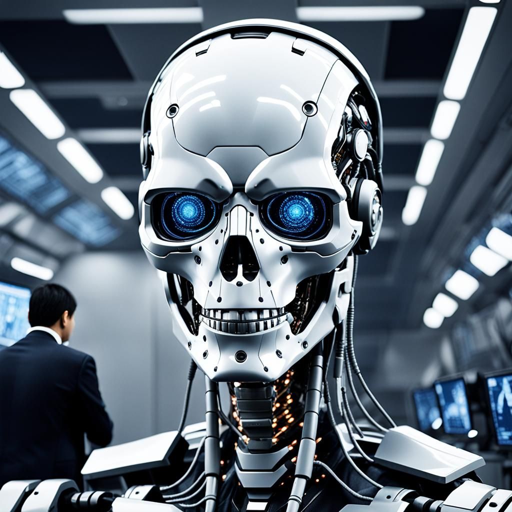 Skynet's War: Humans vs. AI in Apocalyptic Battle