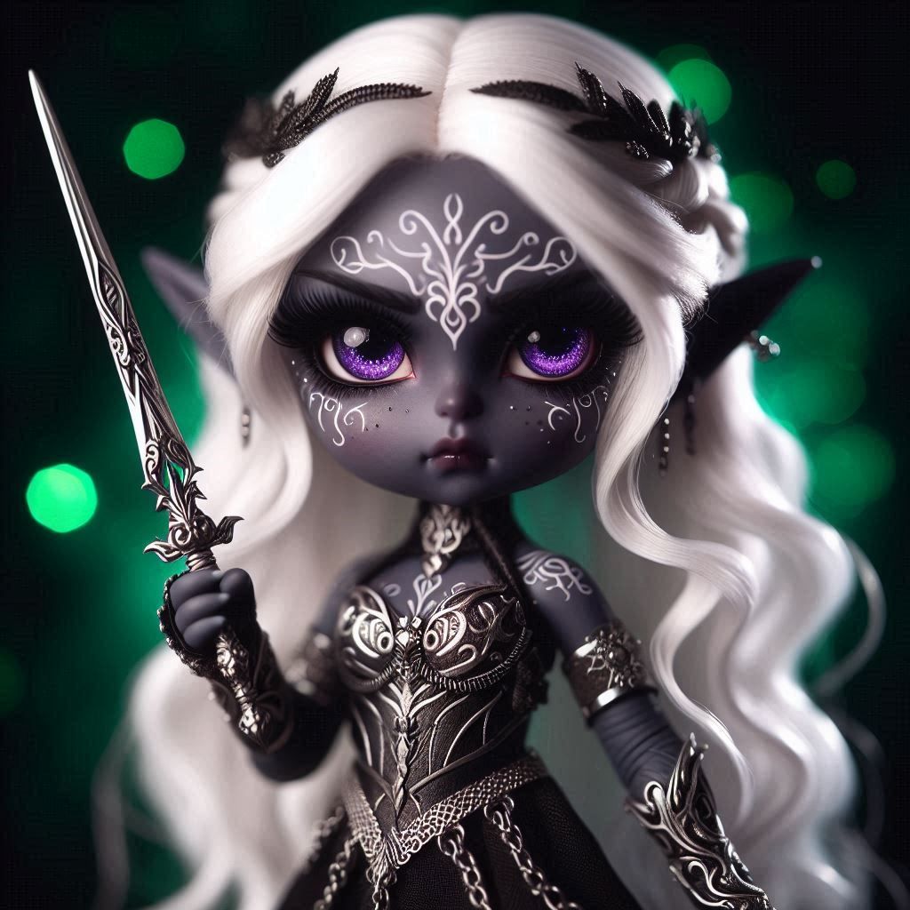Valnys: Drow Sorceress