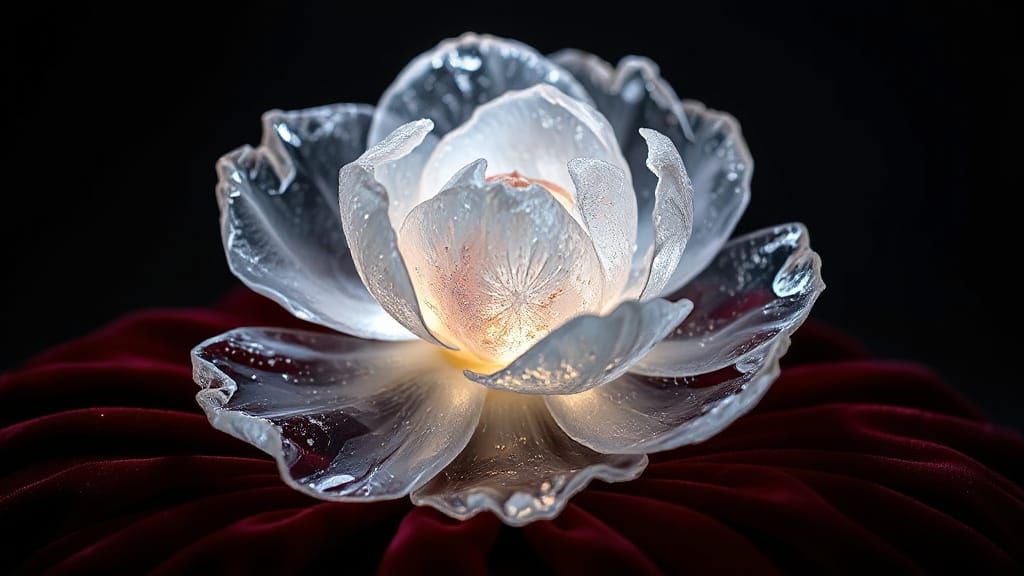 ice peony  by @Eee17
