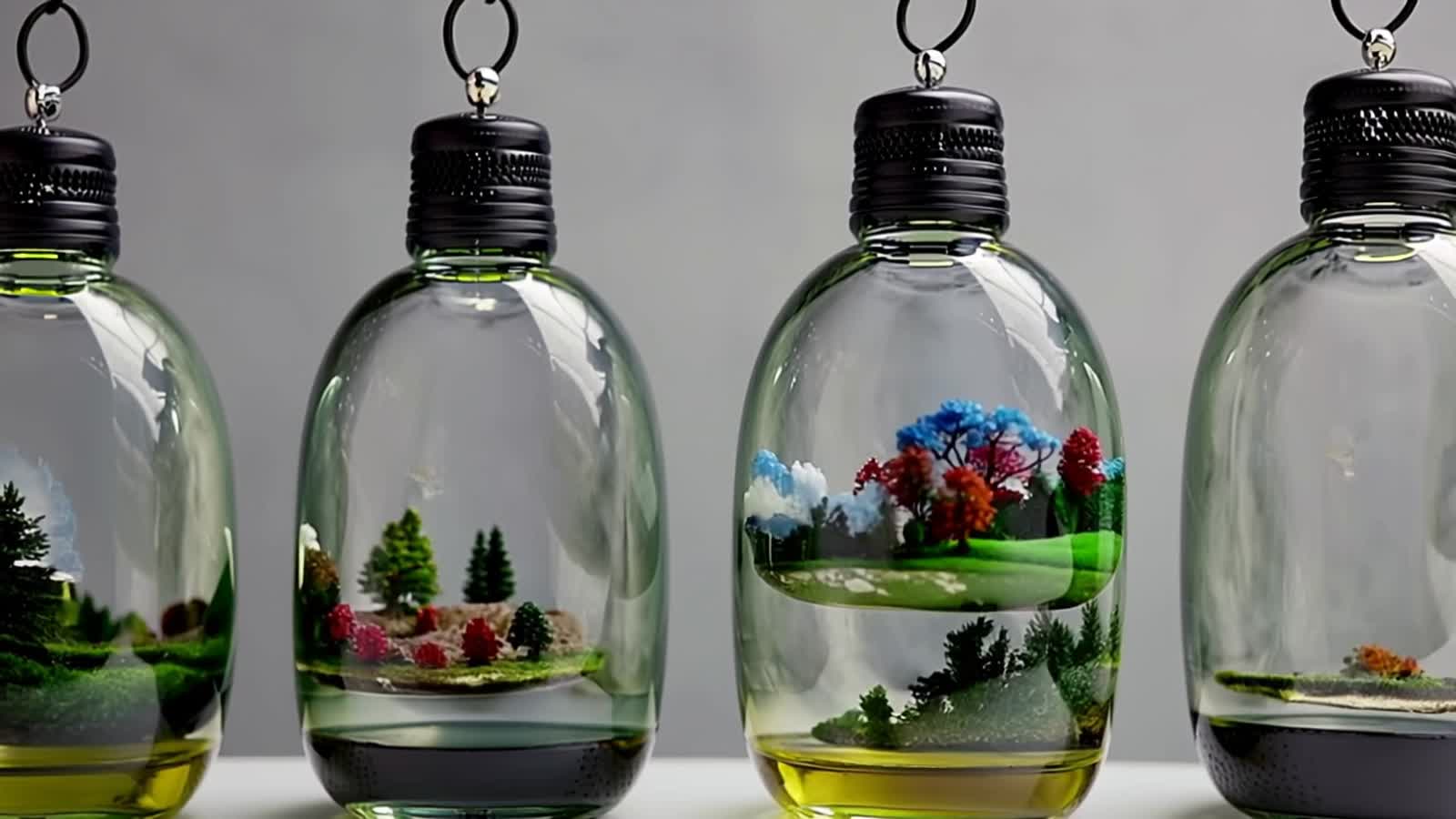 Bottled scenery