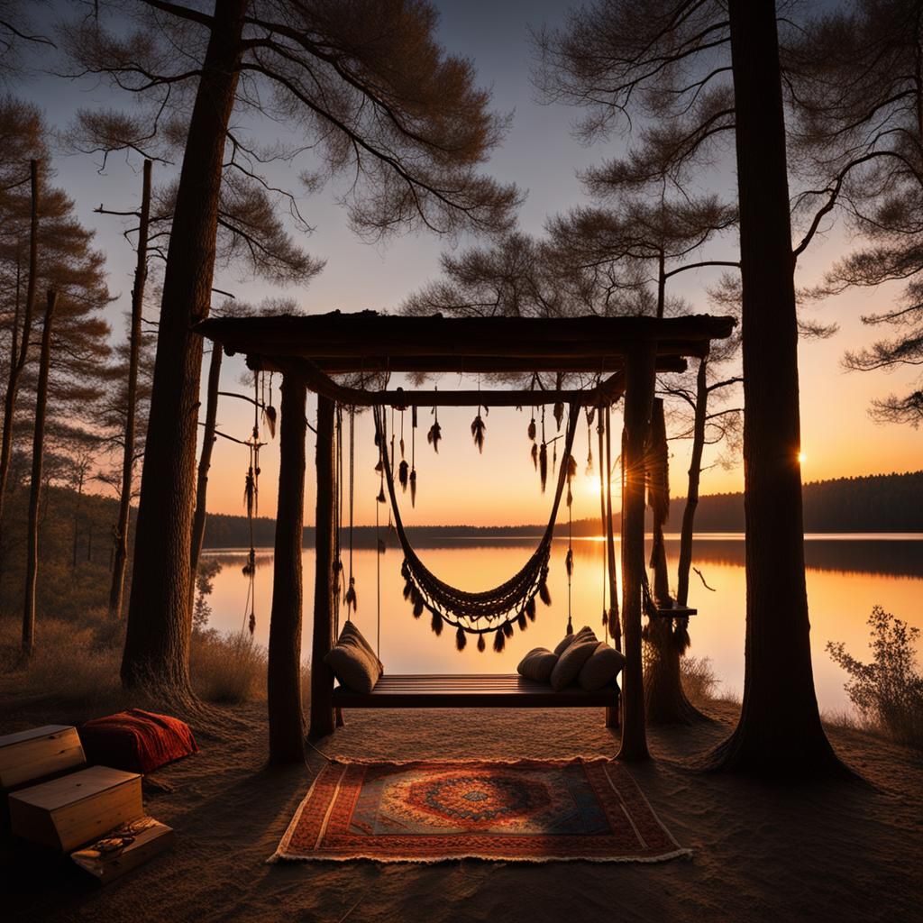 Hippie sunset