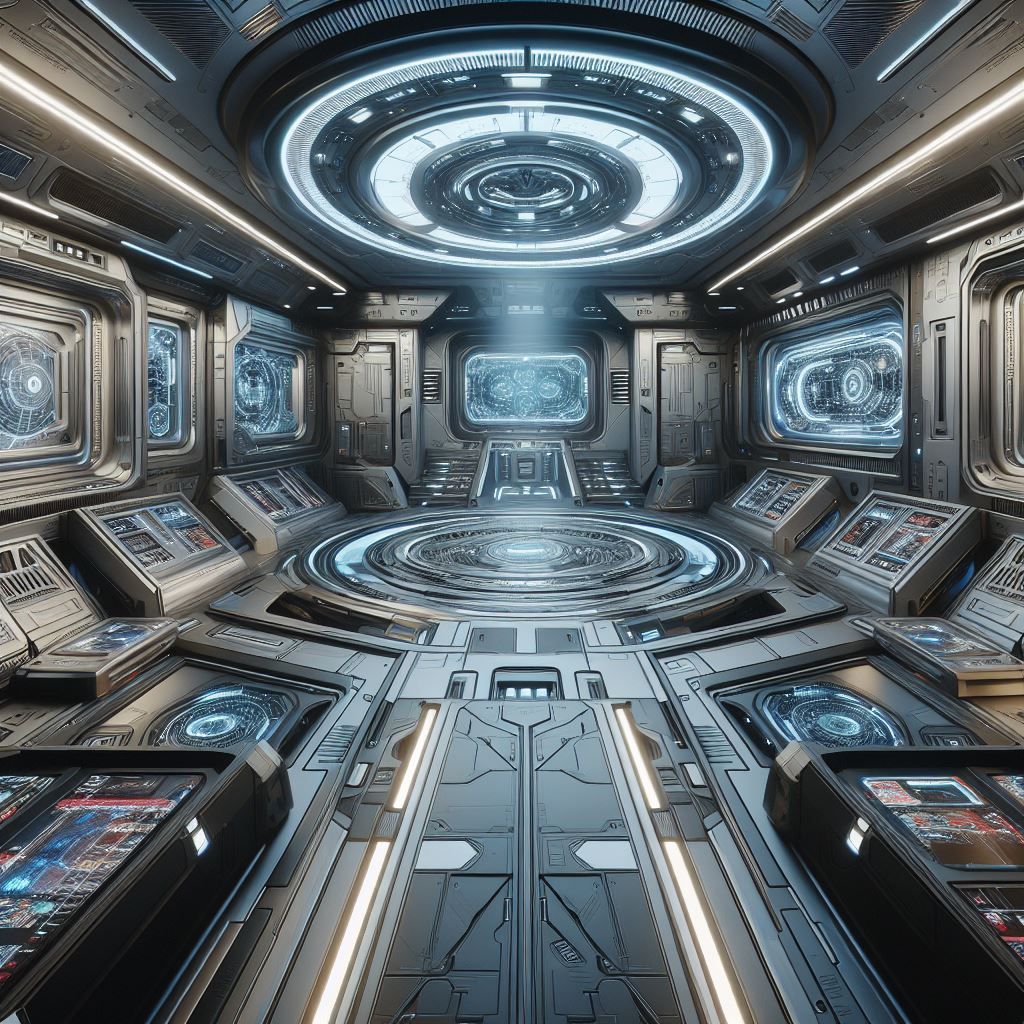 Futuristic Command Center