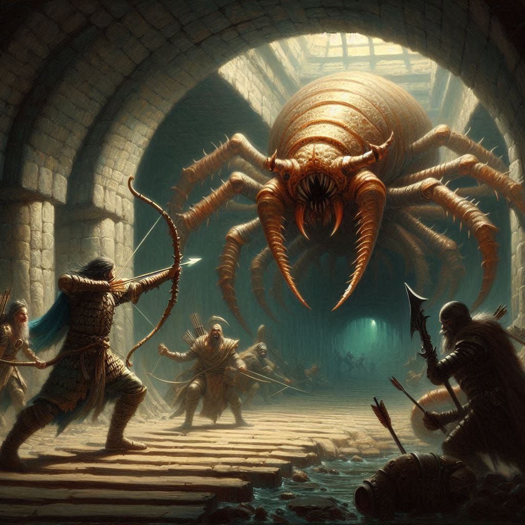 Our Archer Aiming Right Down the Gullet of the Beast! - Dest...